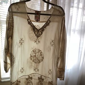 Johnny Was Embroidered Tunic/Dress